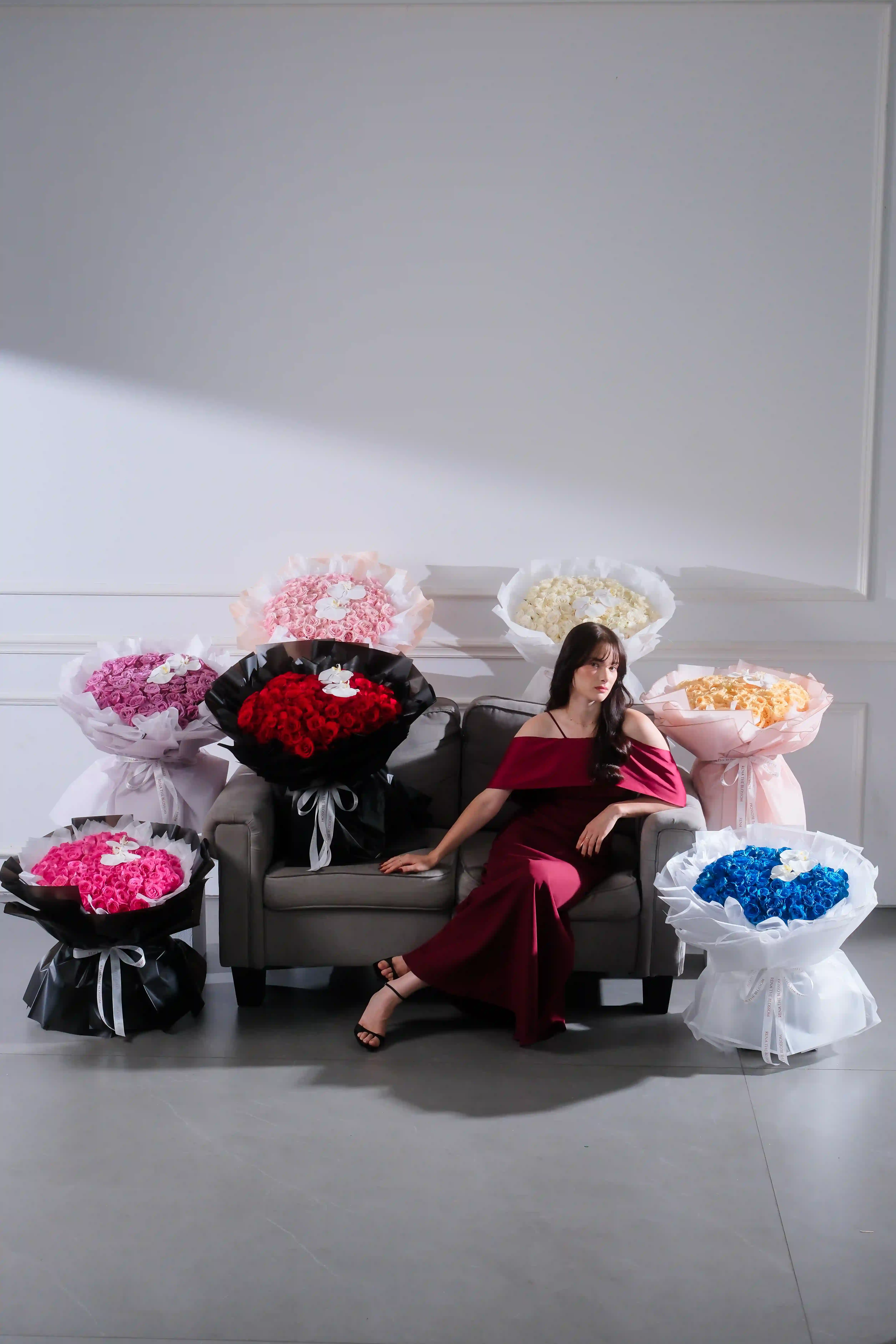 Rena The Blossom - Premium florist showcasing handcrafted flower arrangements